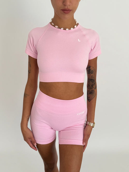 Blush Backless Top